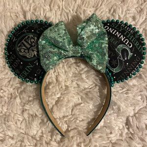 Slytherin Minnie Mouse Ears